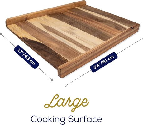 Πολυεπιχειρησιακή ξύλινη σανίδα κοπής ψωμιού με εκτύπωση χείλη και χαρακτική με λέιζερ