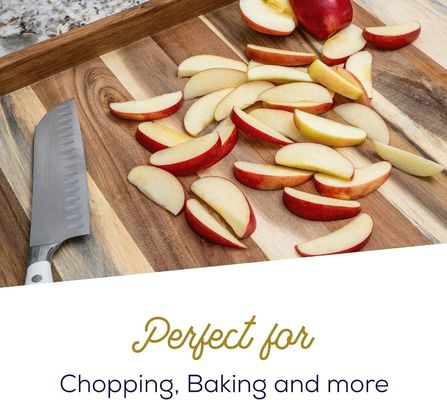 Πολυεπιχειρησιακή ξύλινη σανίδα κοπής ψωμιού με εκτύπωση χείλη και χαρακτική με λέιζερ