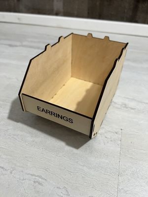 Ξύλινα δοχεία αποθήκευσης οργανωτή γραφείου με σύγχρονο σχεδιασμό και αποθήκευση γραφείου