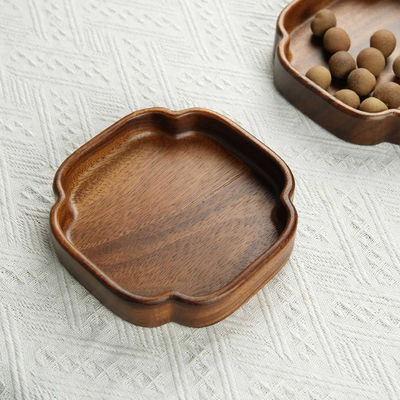 Προσαρμοσμένο κουτί καρυδιών κουτί σταφυλιών πιάτο σερβίρισμα δίσκο για Νότια Αμερική Walnut Burned εκτύπωση