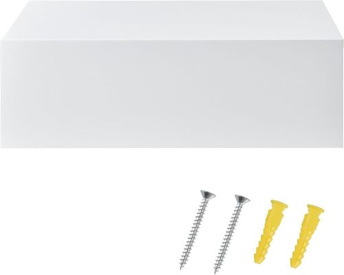 Εύκολη αποθήκευση διαδρόμου Σκηνοθετημένο ράφι από στερεό ξύλο με συρτάρι 46 x 30 x 15 cm