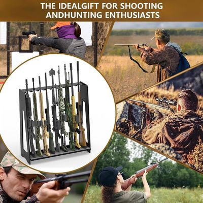 Κρατητές αποθήκευσης ράφια μπάνιο κατακόρυφη οθόνη καραμπίνα στέκεται για το σπίτι ή το γκαράζ ασφαλές