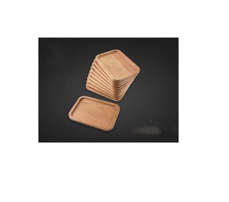 Ξύλινο απλό χρώμα εξατομικευμένο δίσκο σερβίρισμα 6X9X0.75 για διακόσμηση σπιτιού