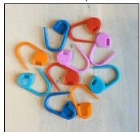 Μικρά μεγέθη Κροσέτα Κροκέτες για την κατασκευή πουλόβερ Πακέτο δώρο και πολύχρωμο νήμα δαντέλα