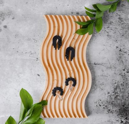 Διακοσμητικό δέντρο σφεντόνι με κυματιστή επιφάνεια για μοντέρνο Custom Boho στυλ