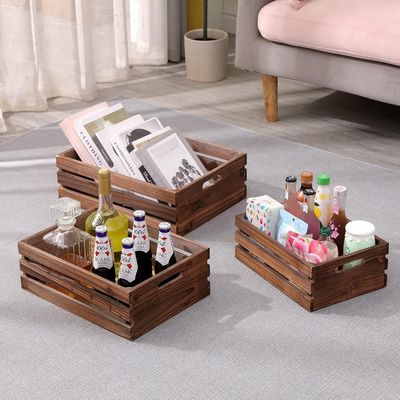 Οικιακή διακόσμηση Προσαρμοσμένο σετ 3 ξύλινων παλέτων με ζωγραφισμένη τεχνική