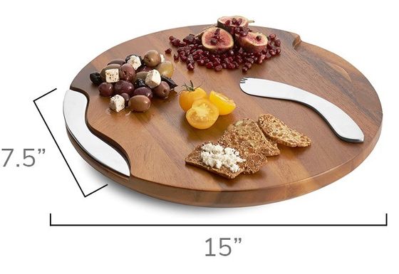 Προσαρμοσμένο λογότυπο Αποδεκτό Γυροειδές Σχοινί Ακασίας Με Μαχαίρι και Σχέδιο