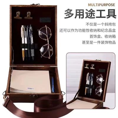 Προσαρμοσμένη παραγγελία Paulownia ξύλινο πολυλειτουργικό κουτί ζωγραφικής με αποθήκευση