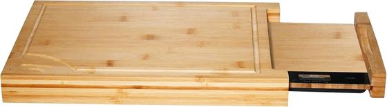 Προσαρμοσμένο μέγεθος λογότυπο Επαγγελματική πλάκα κοπής μπαμπού με κλίμακα και τετραγωνικά τετράγωνα