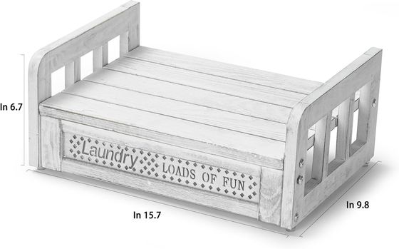 Μεταμορφώστε το πλυντήριο σας με αυτό το ξύλινο περιέκτη απορρυπαντικών και το ράφι