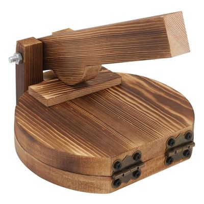 10 ίντσες Ακασία ξύλο Τόρτιλα Τύπο για σπιτική Μεξικάνικη Τόρτιλα εγγυημένη