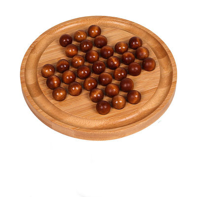 Προσαρμοσμένο λογότυπο 202407 Μπαμπού Μοναδικό ανεξάρτητο παιχνίδι σκακιού για ενήλικες και παιδιά