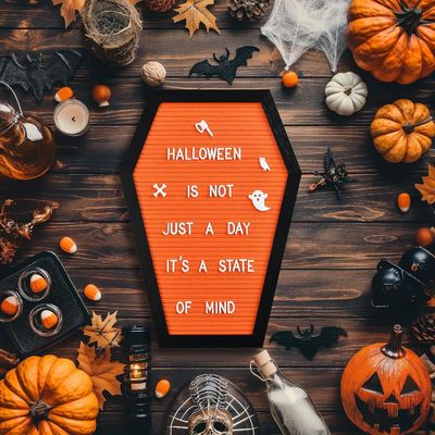 Προσαρμοσμένο λογότυπο Αποδεκτό ξύλινο στέλεχος φέρετρο γραμματοκιβώτιο για προμήθειες του Χάλογουιν