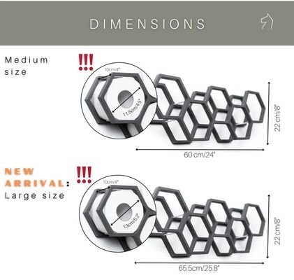 Οικιακά έπιπλα Ξύλινο μέλι τοίχο τοποθέτηση τοίχου Κρατήρας χαρτιού τουαλέτας με αποθήκευση ιστών