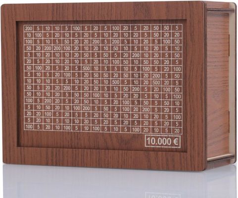 7.87 * 5.71 * 2.64 ίντσες ξύλινες τράπεζες χρημάτων για ενήλικες Προσαρμόσιμες και ανθεκτικές