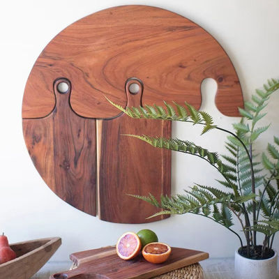 Προσαρμοσμένο λογότυπο Πίνακα κοπής λαχανικών σε προσαρμοσμένο σχήμα για την οικιακή μαγειρική