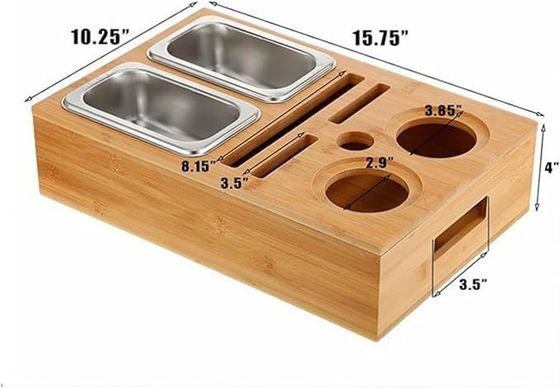 Πακέτο δώρου Αποσυναρμολογήσιμο κάλυμμα Κύπελλο και κάλυμμα ποτού με δίσκο για σνακ για το κέντρο του καναπέ