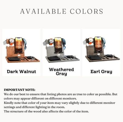 Προσαρμοσμένη παραγγελία αποδεκτή Πυρνοξείδιο χρώμα κινητό τηλέφωνο στέκεται ρολόι Κρατητής πορτοφόλι Κρατητής κλειδιού