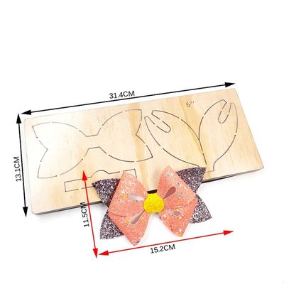 Προσαρμοσμένο ξύλο χειροτεχνία μούχλα τόξο ξύλινο κόψιμο πετσέτες για φυσικό ή προσαρμοσμένο χρώμα