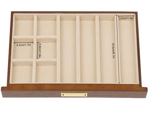 3 βαθμίδες χειροποίητη Κρυστάλλινη κλειδαριά Κοσμήματα οργανωτής Κουτί για σκουλαρίκια δαχτυλίδια περιδέραιο ρολόι