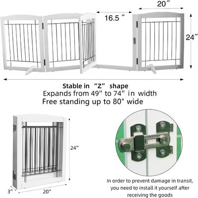 Σπίτι Ηλεκτρονική Υπηρεσία ξύλινη πόρτα κουταβιού σκάλες Ανεξάρτητη αναδιπλούμενη πόρτα για εσωτερικούς χώρους