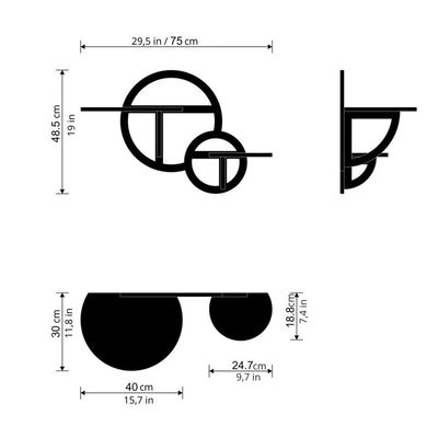 Σύγχρονα έπιπλα γάτας ξύλινο τοίχος αναρρίχησης γάτας με βήμα και εκτύπωση με μεταξένια οθόνη