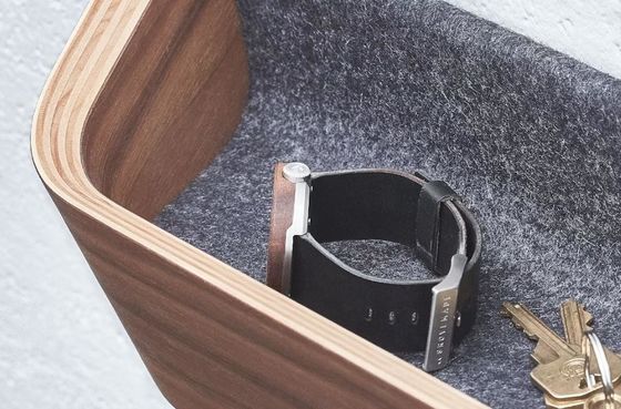 Σύγχρονος διακοσμητικός Ακασία ξύλινος οργανωτής ταχυδρομείου hanger αποθηκευτικό ράφι ράφι ξύλινο κλειδαριό