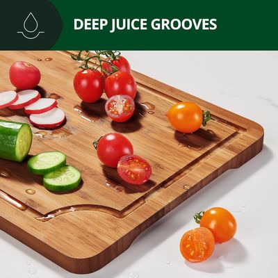 Εξαιρετικά μεγάλα 3 τεμάχια τεχνητά πλαίσια κοπής ξύλου για την προετοιμασία φαγητού στην κουζίνα τετράγωνο 16 x 1,8 x 12 ίντσες