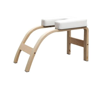 Ισορροπία Επαγγελματική Γιόγκα Inversion Bench Ραστικό στυλ με ξύλινο υλικό και υποστήριξη κεφαλιού