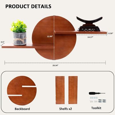 Μη αναδιπλώσιμες ράβδοι Στρογγυλή διακοσμητική οθόνη Τείχος Εγκατάσταση Ρίχτρα Κρεμάστρα Ρίχτρα Μεγάλη ποσότητα