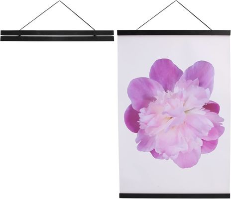 Προσαρμοσμένο λογότυπο Δικαιούμενο ξύλο Α4 6X24 16X22 16X20 Κρεμάστρα 16 ίντσες πλάτος