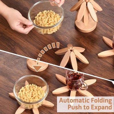 Επικαιροποιημένο σελίδωμα από ξύλο βουκιού για ζεστά πιάτα