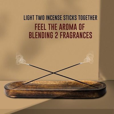 Εργαλεία δώρου ξύλινο καφέ καυστήρα θυμίαμα Stick Holder Τραπέζι για διακόσμηση δωματίου αρώματος