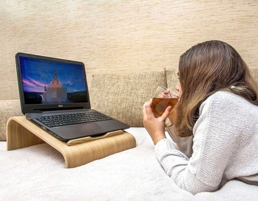 Λογισμικό ξύλινο υποστήριγμα φορητού υπολογιστή εξοικονόμηση χώρου ψύξη εξαερισμός υπολογιστής επιτραπέζιος ανυψωτής
