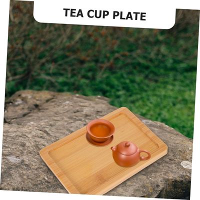 Διακόσμηση σαλόνι Custom 4pcs ξύλινα παλέτα δίσκοι για τα τρόφιμα σερβίρουν και τοποθετούν δίσκους