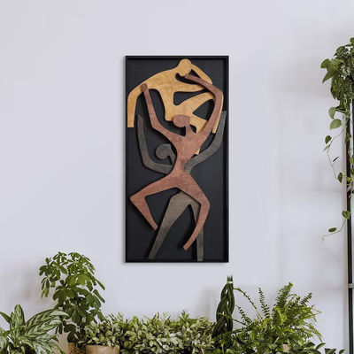 Υπηρεσιακή διακόσμηση Αναβάθμιση Ξύλινο τοίχο κρεμασμένο δωρεά ενυδάτωσης ανθρώπινο ξύλο κάθετη τοιχογραφία