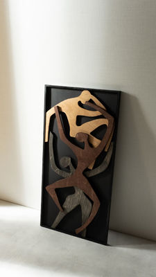 Υπηρεσιακή διακόσμηση Αναβάθμιση Ξύλινο τοίχο κρεμασμένο δωρεά ενυδάτωσης ανθρώπινο ξύλο κάθετη τοιχογραφία