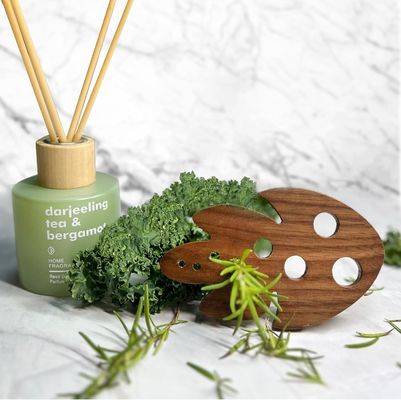 OEM/ODM Δικαιούμενος απολέκτης βοτάνων μπαμπού για την απομάκρυνση καλαμποκιού, χάρδου και λαχανικών 8 τρύπες