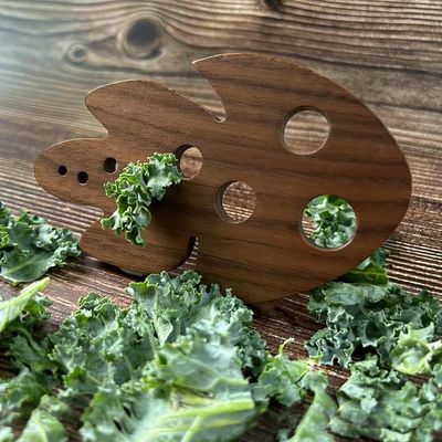 OEM/ODM Δικαιούμενος απολέκτης βοτάνων μπαμπού για την απομάκρυνση καλαμποκιού, χάρδου και λαχανικών 8 τρύπες