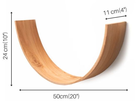 Κουφτό ξύλινο ράφι για το χαρτί τουαλέτας Ο τέλειος συνδυασμός μορφής και λειτουργίας