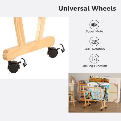 202406 ξύλινο μεγάλο ράφι εκτύπωσης με κυλινδρικές στροφές Προσαρμοσμένο λογότυπο Δείκτης και αποθήκευση μπάνιου