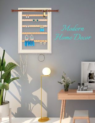 Μη αναδιπλούμενο ράφιο Κρατητής σκουλαρίκου Επεξεργαστήριο για τα κοσμήματα με βραχιόλι Κρατητής κολιέ και ραβδί