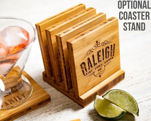 Ονοματεπώνυμοι με προαιρετικό λαβήρα από μπαμπού, βουκιού, καρυδιού, βελανιδίου ή πεύκου