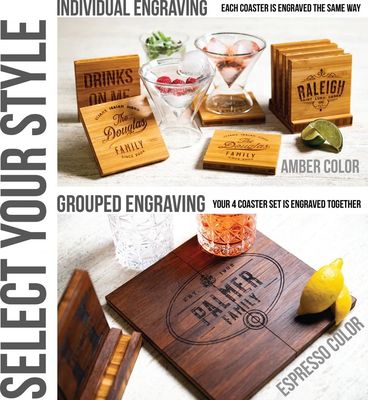 Ονοματεπώνυμοι με προαιρετικό λαβήρα από μπαμπού, βουκιού, καρυδιού, βελανιδίου ή πεύκου