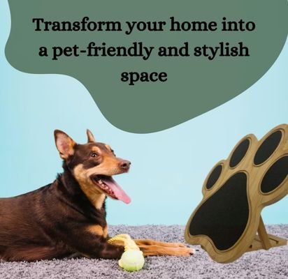 Πίνακα γρατζουνιού για σκυλιά Γράψιμο για σκυλιά Καθώς το αίτημά σας Διακοσμητική εκτύπωση μπαμπού