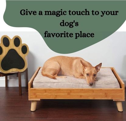 Πίνακα γρατζουνιού για σκυλιά Γράψιμο για σκυλιά Καθώς το αίτημά σας Διακοσμητική εκτύπωση μπαμπού