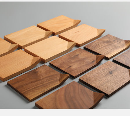 10X0.9cm Custom Sublimation Coasters για ποτό Γύρω μπαμπού ξύλο Coaster Mats Pads