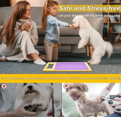 Πλακέτο νυχιών σκύλων Γράψιμο Pad Υψηλή ποσότητα πλεονέκτημα για σκύλους νυχιών γλιτώντας νυχιών