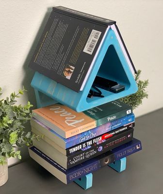 Εύκολοι κάτοχοι αποθήκευσης ράφια εκτύπωση με μεταξοειδή οθόνη βιβλιοθήκη κάτοχος σελίδας για βιβλία