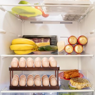 Οργάνωση κουζίνας Οικιακή συσκευή Διπλό στρώμα ξύλινο δίσκο με προσαρμοσμένο λογότυπο